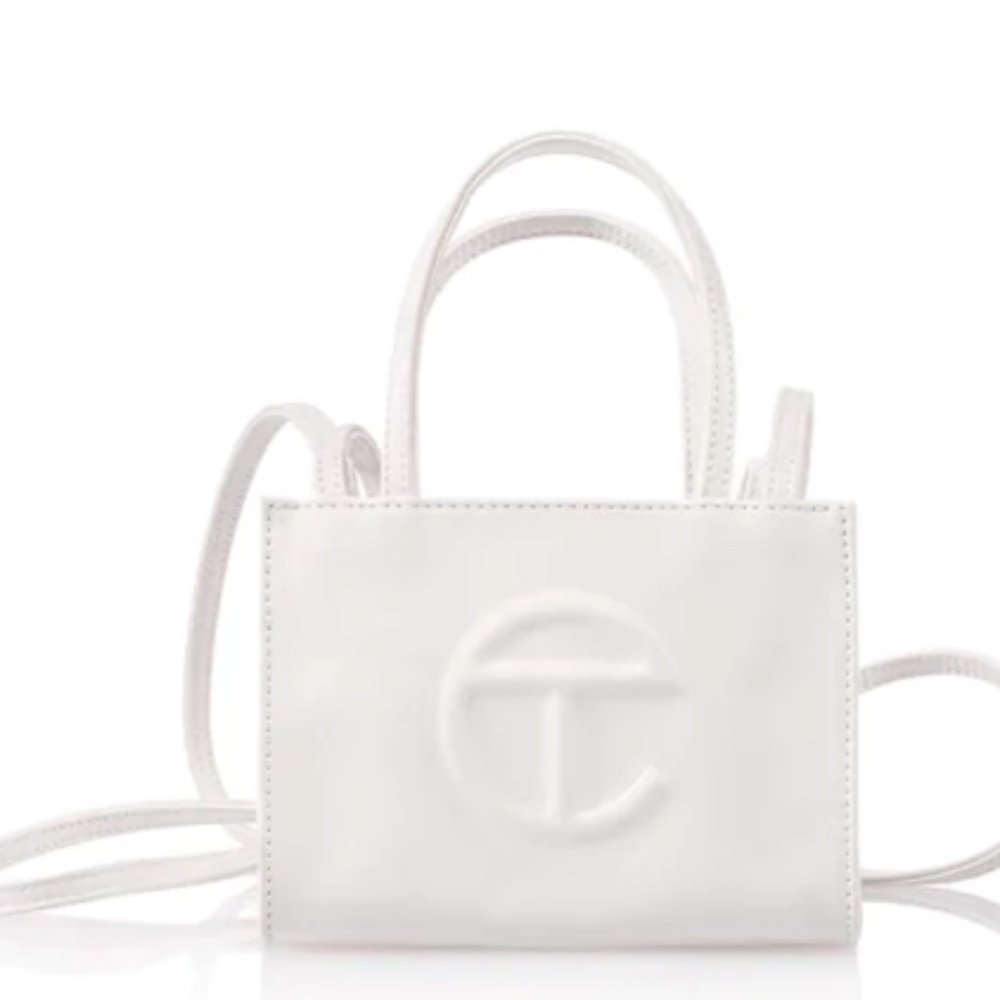 New White Telfar Bag